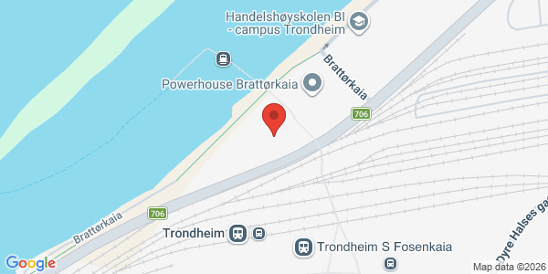 Map displaying event location