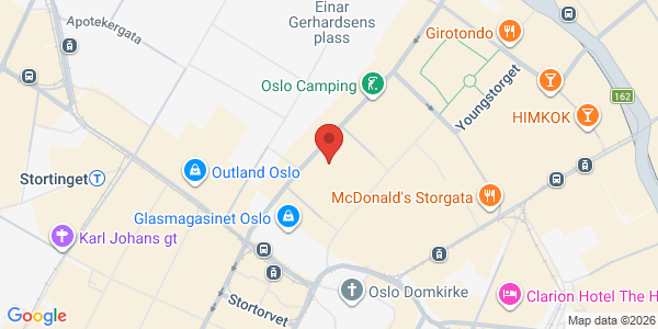 Map displaying event location
