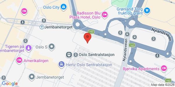 Map displaying event location