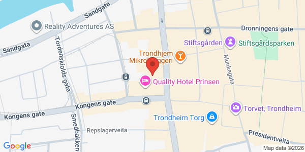 Map displaying event location