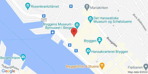 Map displaying event location