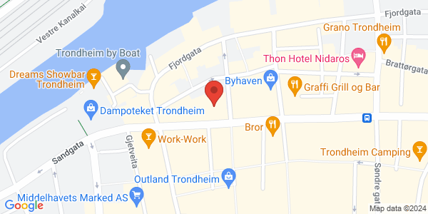 Map displaying event location