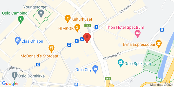 Map displaying event location