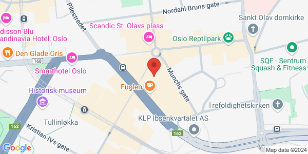 Map displaying event location