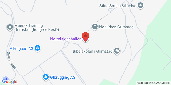 Map displaying event location
