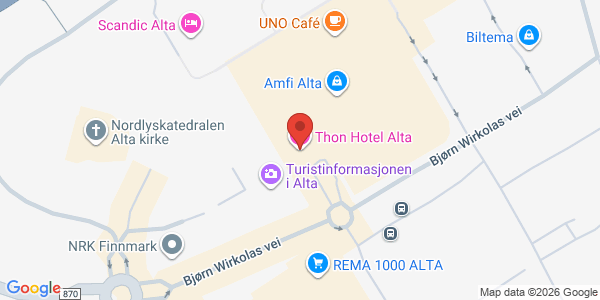 Map displaying event location