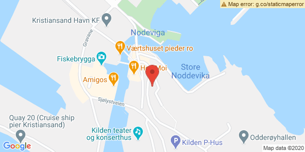 Map displaying event location