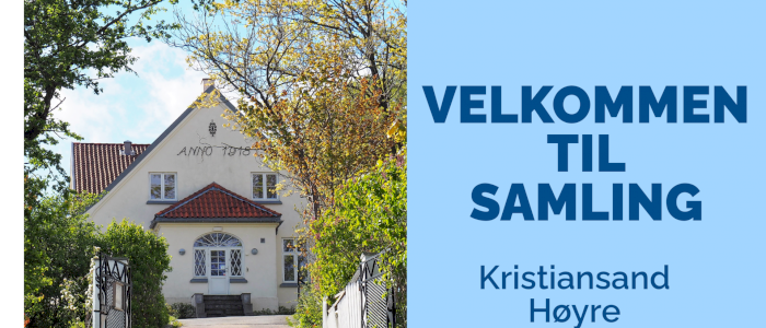 Kandidatsamling Kristiansand Høyre 27. mai