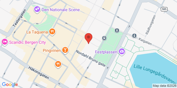 Map displaying event location