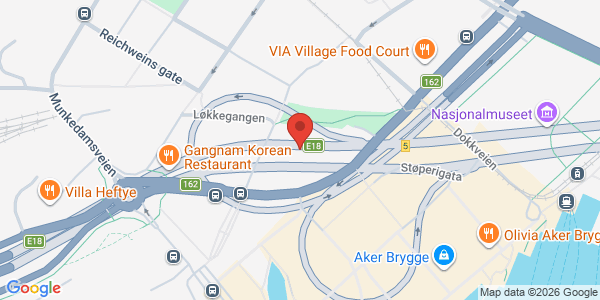 Map displaying event location