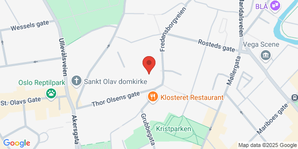 Map displaying event location