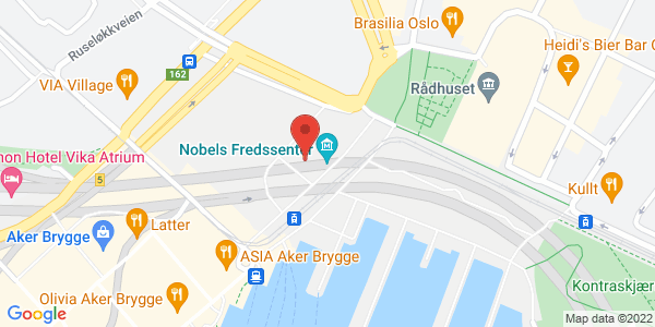 Map displaying event location