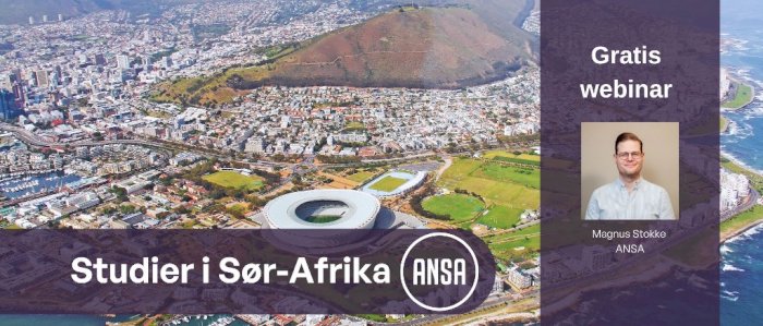 Webinar om studier i Sør-Afrika