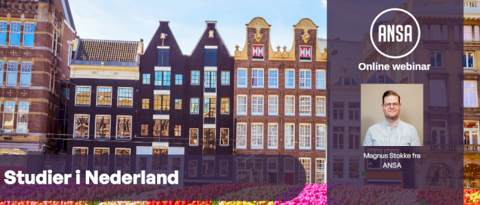 Webinar om studier i Nederland