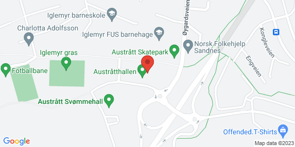 Map displaying event location