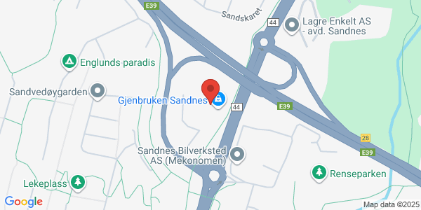 Map displaying event location