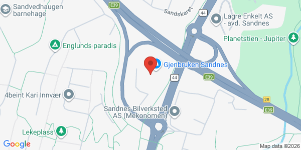 Map displaying event location