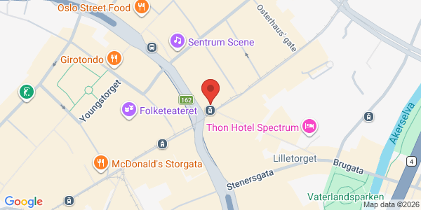 Map displaying event location