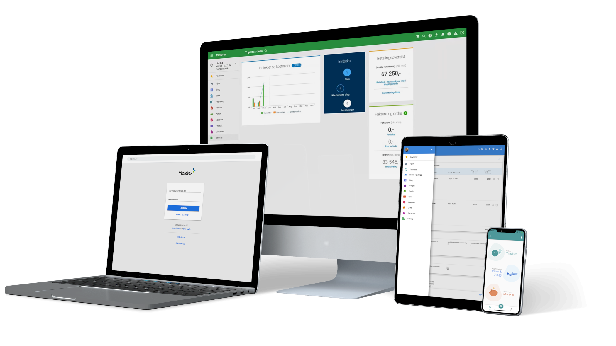 Introduksjon til Tripletex, Gratis webinar