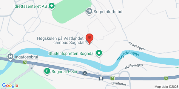 Map displaying event location
