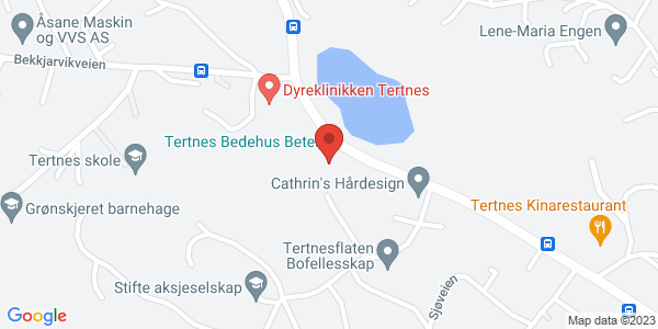 Map displaying event location