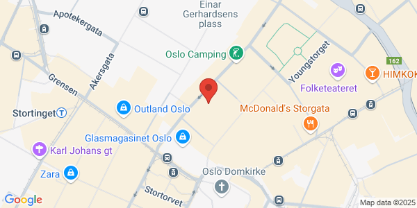 Map displaying event location