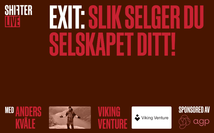 EXIT: Slik selger du selskapet ditt!