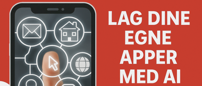 Kurs: Lær å bygge websider, prototyper og apper med AI – helt uten koding