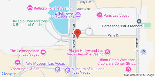 Map displaying event location