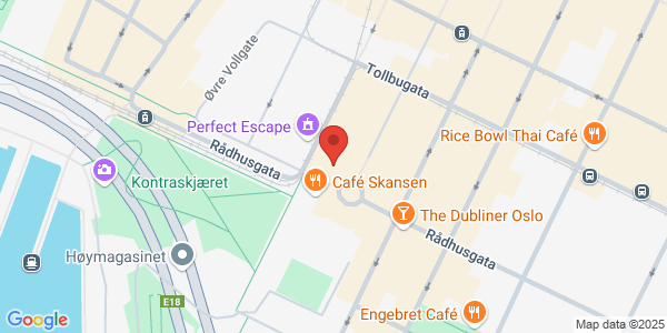 Map displaying event location