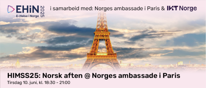 HIMSS25 Paris: En norsk aften