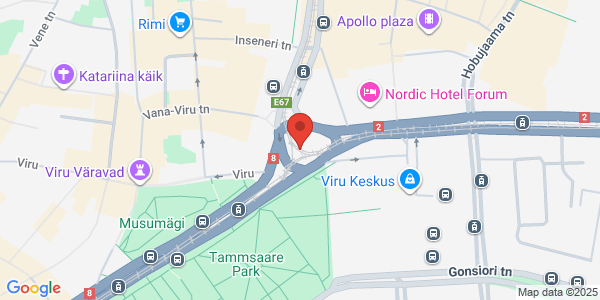 Map displaying event location