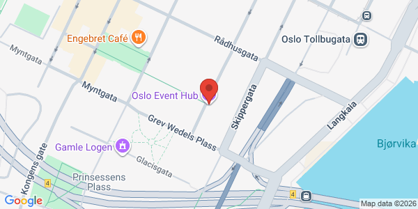 Map displaying event location