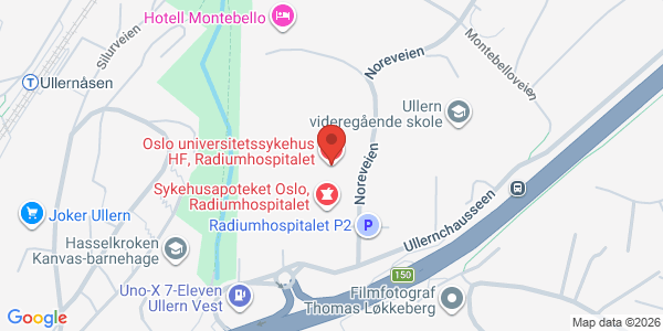 Map displaying event location