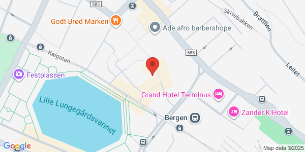 Map displaying event location