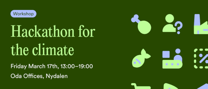 Hackathon for the climate