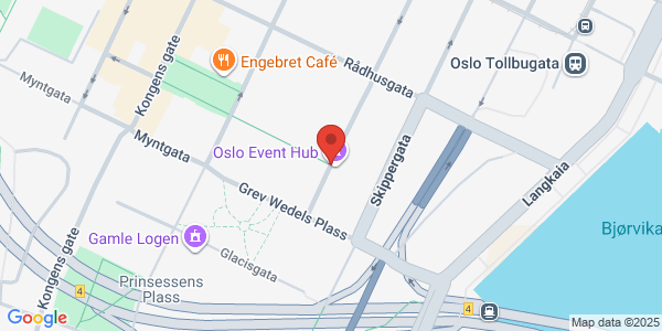 Map displaying event location