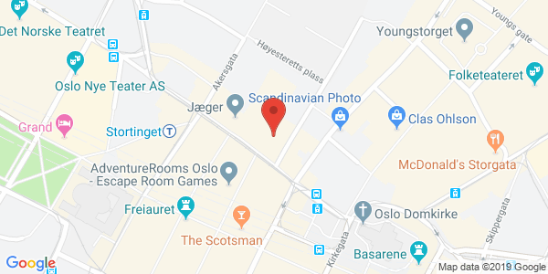 Map displaying event location