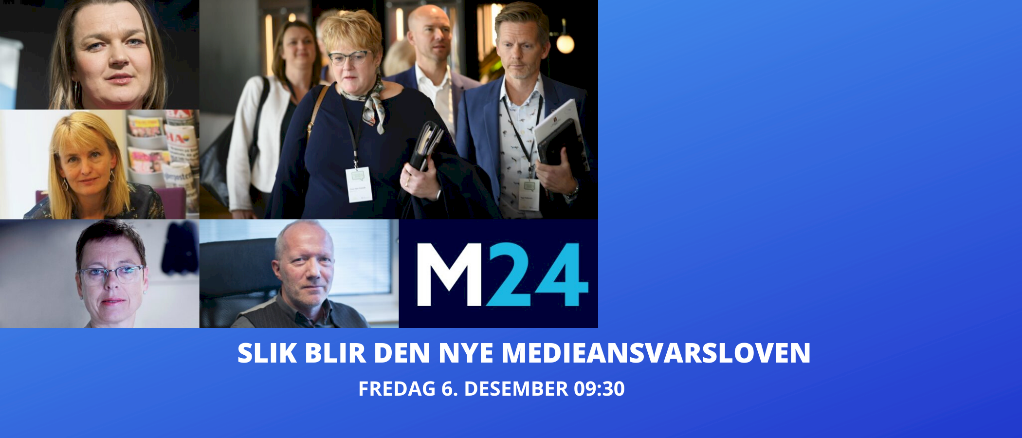 Medier24 inviterer: Slik blir den nye medieansvarsloven