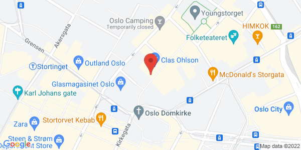 Map displaying event location