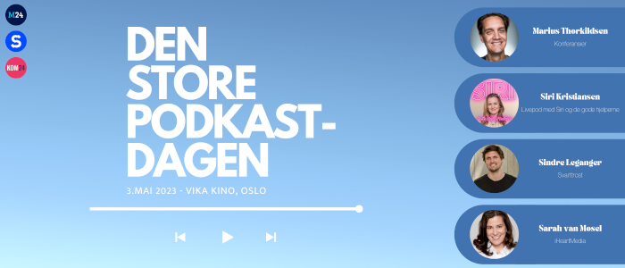 UTSOLGT: Den store podkastdagen