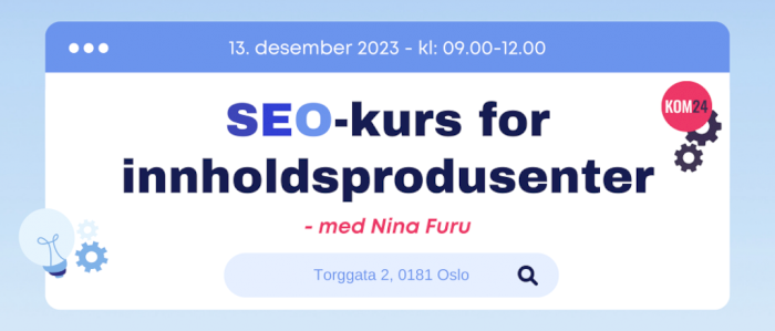 SEO for innholdsprodusenter