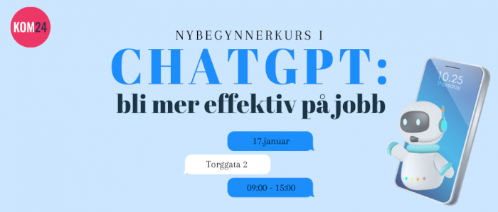 Nybegynnerkurs i ChatGPT: bli mer effektiv på jobb