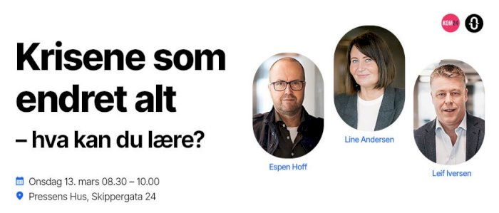 Krisene som endret alt - hva kan du lære?