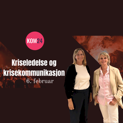 Kriseledelse og krisekommunikasjon