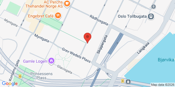 Map displaying event location