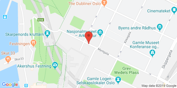 Map displaying event location
