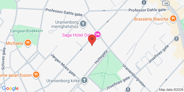 Map displaying event location