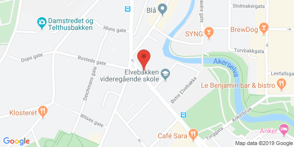 Map displaying event location