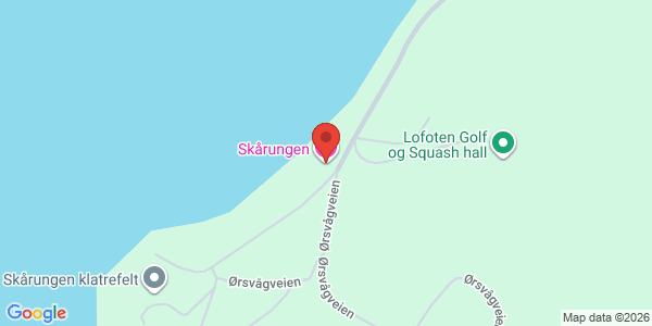 Kart som viser hvor arrangementet foregår
